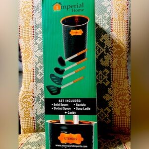 Kitchen Utensils Set with Caddy